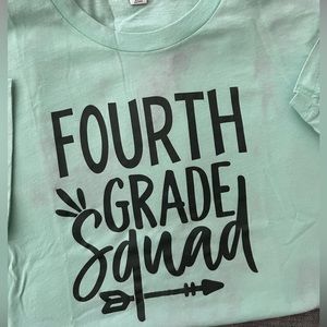 Fourth grade teacher shirt